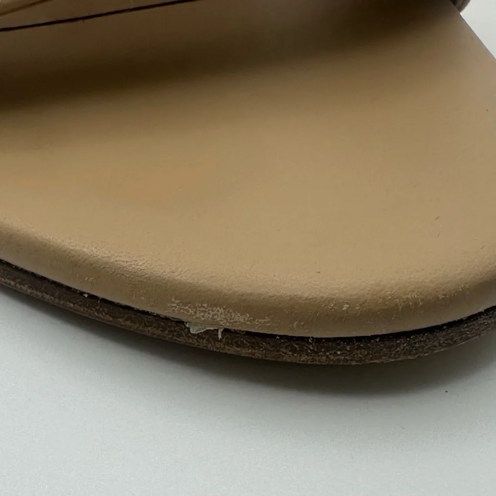 Vince || Karen Women’s Nude Wedge Sandal - Leather‎ Slingback